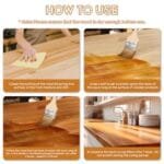 Pure Tung Oil 1 Gallon | Food Safe Wood Sealer for Indoor & Outdoor - Image 9