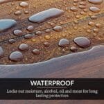 Pure Tung Oil Wood Finish: Food Safe Waterproof Sealer 16oz - Image 3