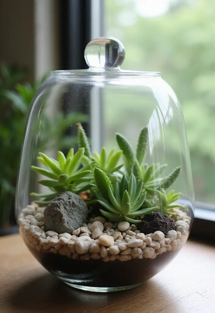 15 Container Gardening Ideas That Will Transform Your Small Space Into a Green Oasis! 🌼 - 12. Terrarium Gardens