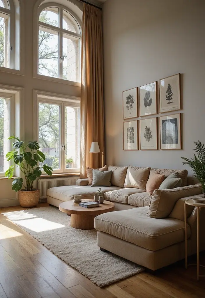 15 Cozy Living Room Decor Ideas That'll Make You Want to Snuggle Up Forever! - 12. Create Cozy Zones