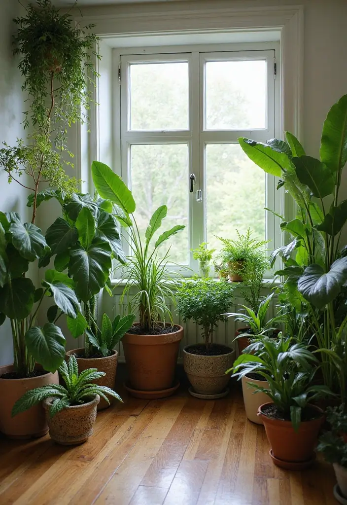 15 Enchanting Castlecore Decor Ideas That'll Make Your Heart Skip a Beat! - 7. Lush Greenery