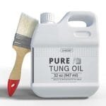 Premium Food-Safe Tung Oil Sealer for Wood: 32oz with Brush - Image 8