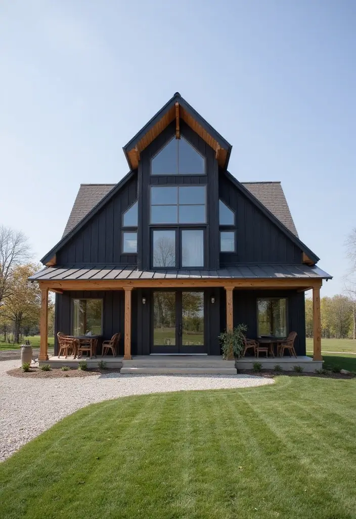 21 Stunning Modern Barndominium Designs That Redefine Country Living (You Won't Believe #13!) - 13. Unexpected Architectural Features