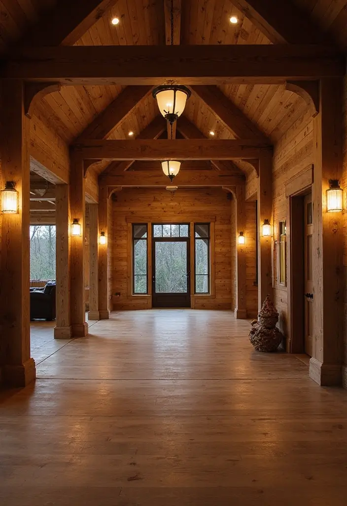 21 Stunning Modern Barndominium Designs That Redefine Country Living (You Won't Believe #13!) - 17. Sophisticated Lighting Solutions