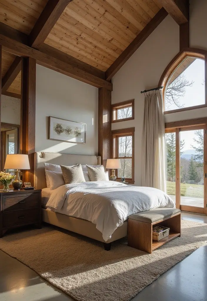 21 Stunning Modern Barndominium Designs That Redefine Country Living (You Won't Believe #13!) - 9. Luxurious Master Suites