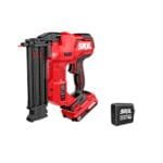 SKIL 20V Brushless Brad Nailer Kit w/ USB-C Battery & Charger
