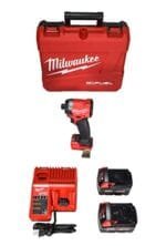 Milwaukee M18 FUEL 1/4" Impact Driver Kit w/ 5.0Ah Batteries & Case