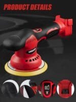 Milwaukee 18V Cordless Car Polisher: 5500RPM 6-Speed Auto Buffer (Tool Only) - Image 8