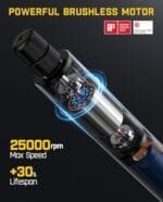 Fanttik F2 Mini Cordless Rotary Tool Kit: 25K RPM Engraving & DIY Power Set - Image 3