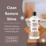 Therapy Wood Cleaner & Furniture Polish 16 oz (2 Pack) Almond Scent - Image 3
