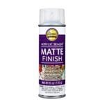 Aleene's Matte Clear Acrylic Sealer Spray - 6oz Protective Finish