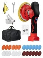 Milwaukee 18V Cordless Car Polisher: 5500RPM 6-Speed Auto Buffer (Tool Only)