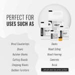 100% Pure Tung Oil | Food-Safe Waterproof Wood Finish for All Projects - Image 5