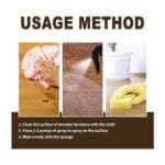 Natural Lemon Beeswax Wood Cleaner Kit - Furniture & Floor Polish Spray - Image 7