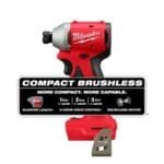 Milwaukee M18 Compact Hex 3651 3-Speed Impact Driver Bare Tool Renewed - Image 3