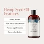 Hemp Oil: Natural Wood Finish & Furniture Paint Sealer (8oz) - Image 2