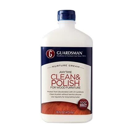 Guardsman Wood Furniture Cream Polish | UV Protection | 16.9oz