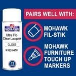 Mohawk Ultra-Flo Gloss Clear Lacquer Spray 13oz - Professional Finish - Image 3