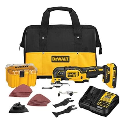 DEWALT 20V MAX XR 3-Speed Cordless Oscillating Tool Kit w/Quick Change