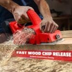 Milwaukee-Compatible Cordless Wood Planer 3-1/4" - 15000 RPM DIY Tool - Image 6