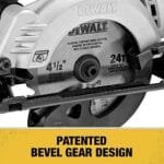 DEWALT ATOMIC 20V Compact Circular Saw 4-1/2" Cordless Tool Only DCS571B - Image 7