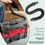 Milwaukee Vacuum Adapter Kit for 0880-20 18V Wet/Dry Vac - Hose Set - Image 3