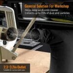 Table Saw Dust Bag for All Brands - Universal 2.5" Port Fit - Image 4