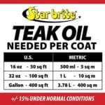 Premium Teak Oil Sealer - Wood Preserver & UV Protectant Finish - Image 6