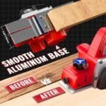 Milwaukee-Compatible Cordless Wood Planer 3-1/4" - 15000 RPM DIY Tool - Image 4