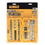 DEWALT 50-Pc Mechanics Tool Set 3/8" Drive SAE/Metric DWMT45423 - Image 5