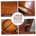 Wood Furniture Touch Up Markers - 12 Color Repair Pen Set for Floors - Image 5