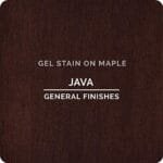 General Finishes Java Gel Stain - Premium Oil-Based Wood Finish 1Qt - Image 2