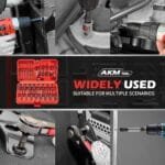 Premium Magnetic Impact Drill Nut Driver Set | SAE & Metric 35-Piece - Image 7