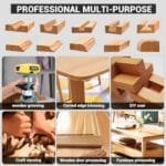 DEWALT 20V Cordless Router 30K RPM 6-Speed Brushless Wood Trimmer - Image 4