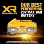 DEWALT 20V MAX XR 8.0Ah Battery Pack - High Capacity Power Tool Kit - Image 6
