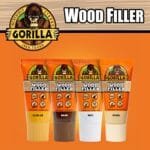 Gorilla Wood Filler 6oz - Waterproof Indoor/Outdoor Walnut Repair - Image 6