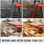 Premium Food-Safe Tung Oil Sealer for Wood: 32oz with Brush - Image 7