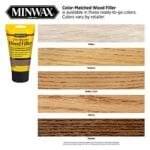 Minwax Golden Oak Wood Putty - Color-Matched Filler for Repairs (6oz) - Image 3