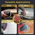 Premium 5" 8-Hole Orbital Sander Discs - 170pcs Multi-Grit Sandpaper - Image 6