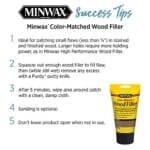 Minwax Golden Oak Wood Putty - Color-Matched Filler for Repairs (6oz) - Image 8