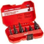 Milwaukee 48-89-9224 6-Piece Step Bit Set for Metal & Wood Drilling