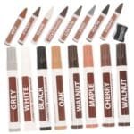 Wood Furniture Touch Up Markers - 12 Color Repair Pen Set for Floors