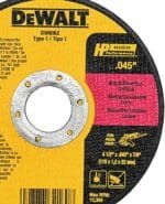 DEWALT 5-Pack Metal Cutting Wheels 4-1/2" Angle Grinder Discs DW8062B5 - Image 3