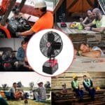 Milwaukee M18 Battery Portable Fan - Powerful Jobsite Cooling Blower - Image 5