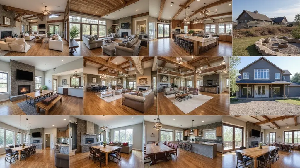 12 Stunning Open Concept Barndominium Floor Plans That Redefine Space!