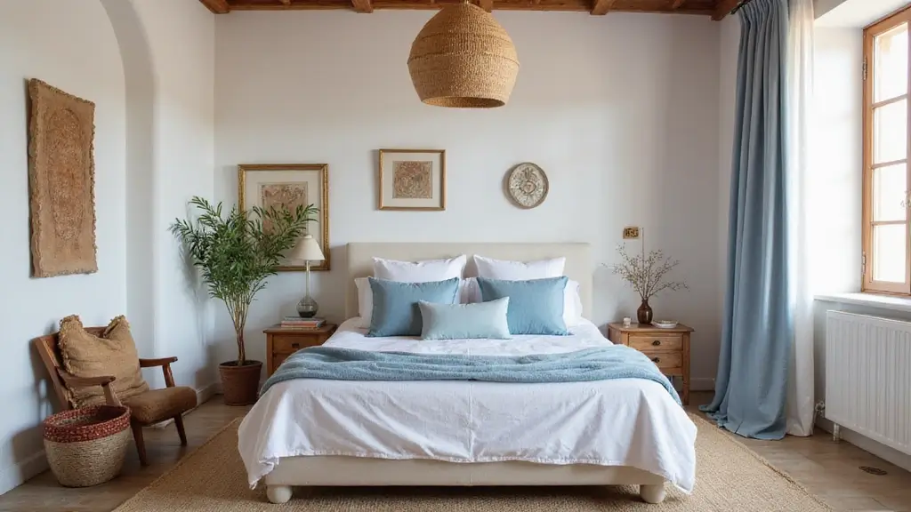 20 Mediterranean Bedroom Makeovers That Will Make You Feel Like You're on Vacation!