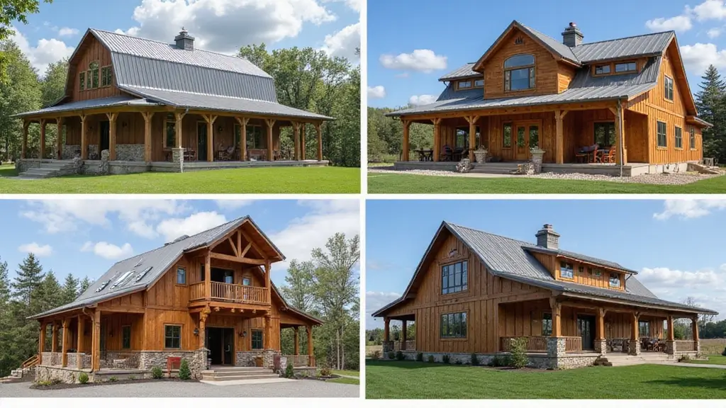 21 Jaw-Dropping Barndominium Exterior Designs That'll Leave Your Neighbors Jealous!