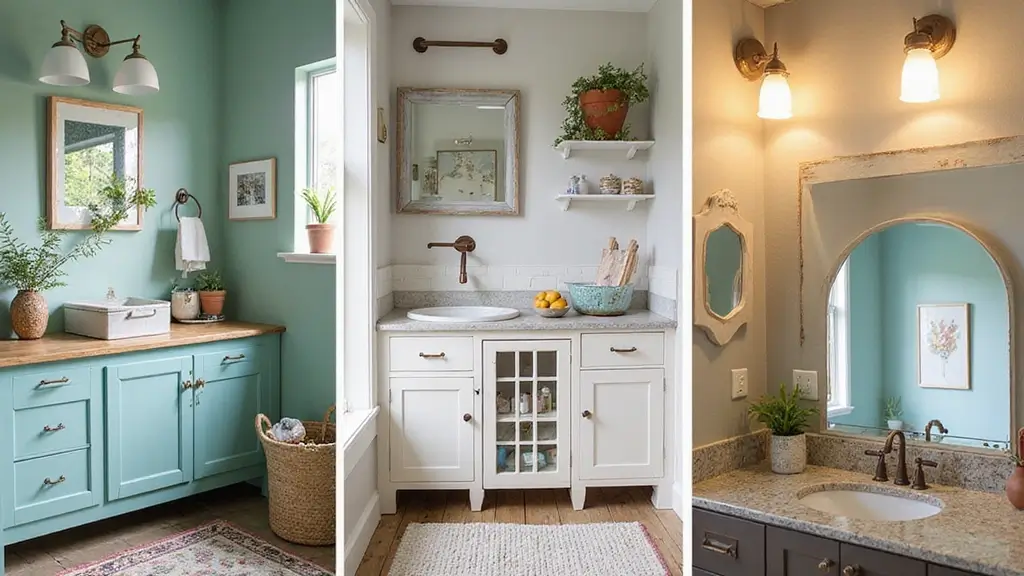 25 Stunning Bathroom Makeovers Under $300 (Get Inspired by #12!) - Crafted by Grain | Timeless Handcrafted Woodworking Creations