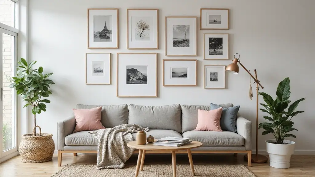 15 Jaw-Dropping Gallery Wall Ideas for Your Living Room Wall Art