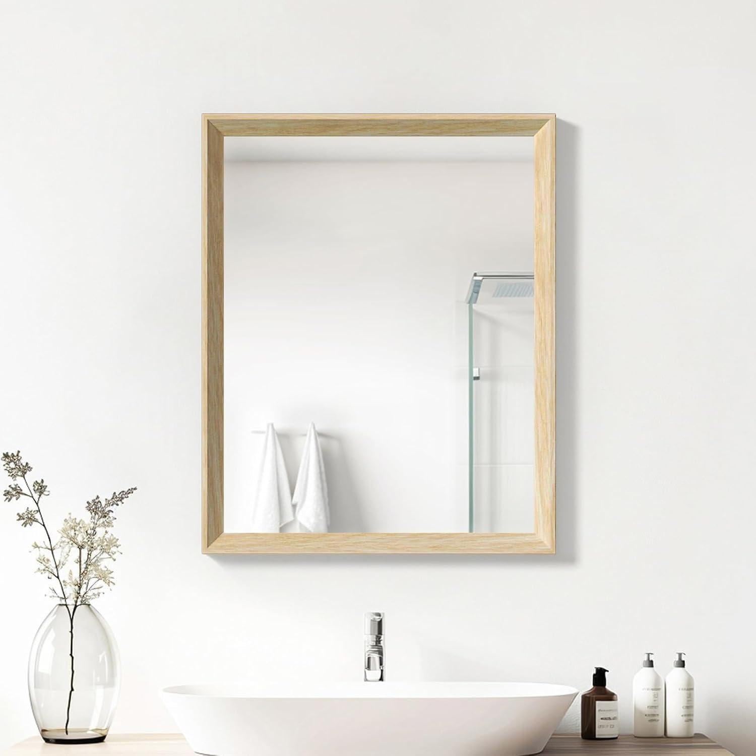 Oak-Effect Shop Wall Mirror Review: Right for Us?
